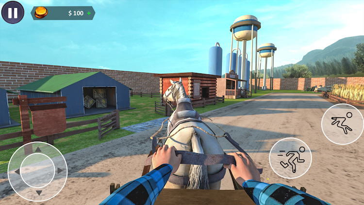 #2. Ranch Animal Farming Simulator (Android) By: Vivid Studio Games