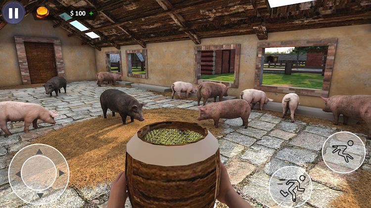 #5. Ranch Animal Farming Simulator (Android) By: Vivid Studio Games