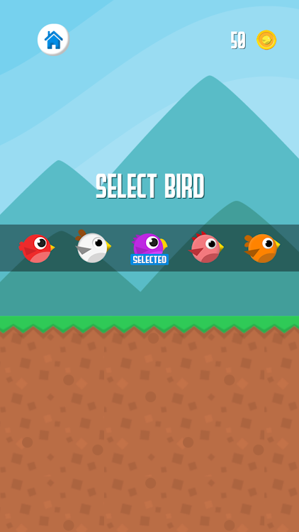 #3. Bounce Away Bird (Android) By: Playfake