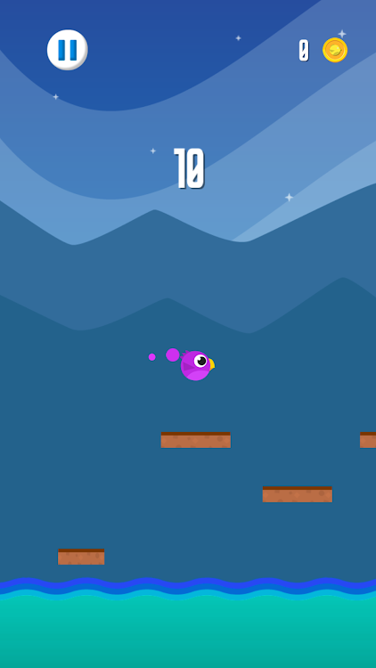 #5. Bounce Away Bird (Android) By: Playfake