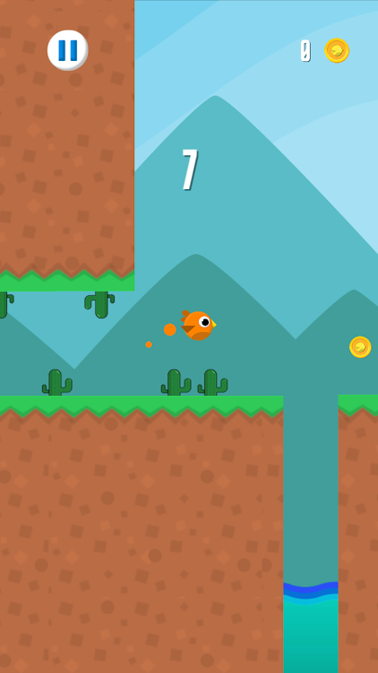 #6. Bounce Away Bird (Android) By: Playfake