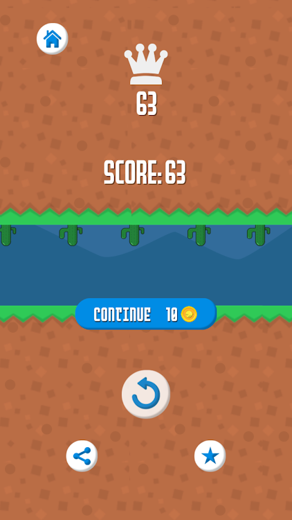 #7. Bounce Away Bird (Android) By: Playfake