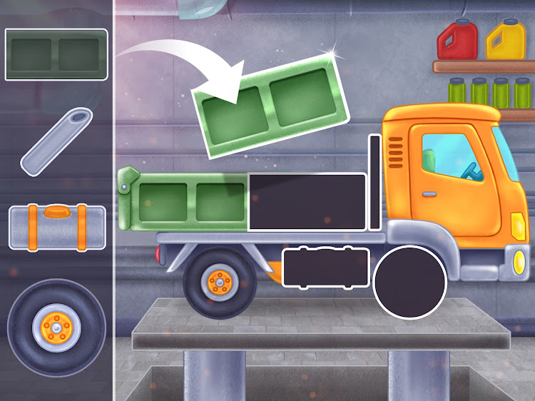 #2. City Construction: Truck Games (Android) By: HAPPY TAPPY STUDIO