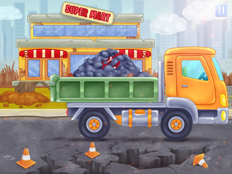 #8. City Construction: Truck Games (Android) By: HAPPY TAPPY STUDIO