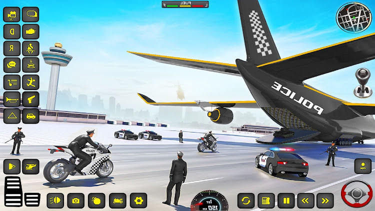 #3. Police Truck Transport Game (Android) By: SuperGamez Hub