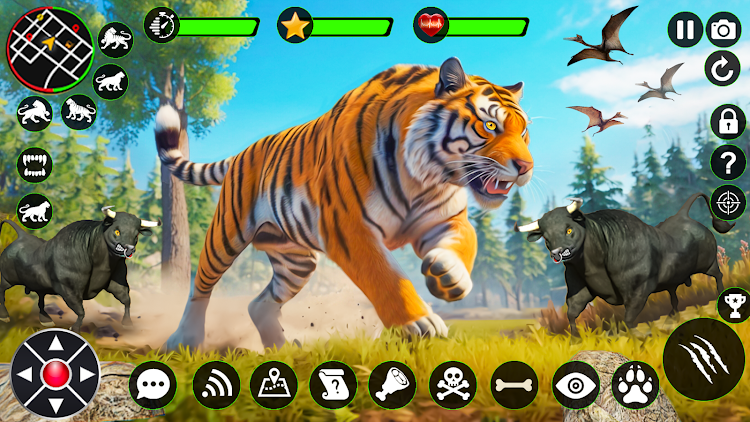 #4. Tiger Games Family Simulator (Android) By: Zee Play Games