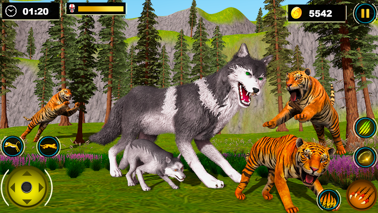 #5. Tiger Games Family Simulator (Android) By: Zee Play Games