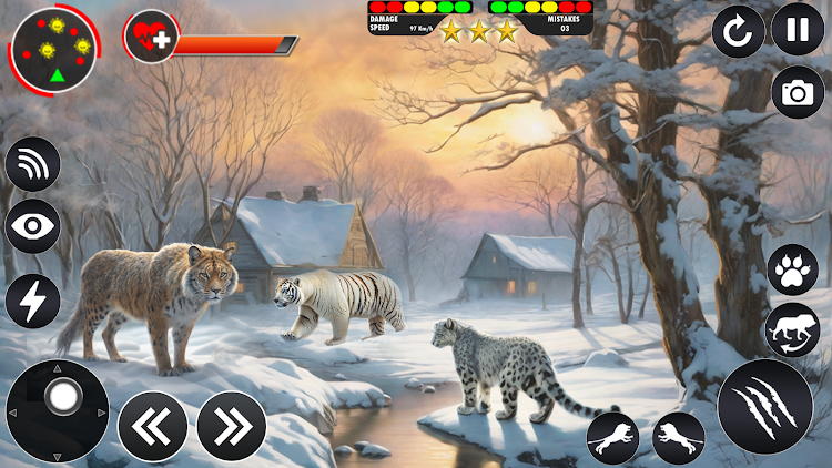 #7. Tiger Games Family Simulator (Android) By: Zee Play Games