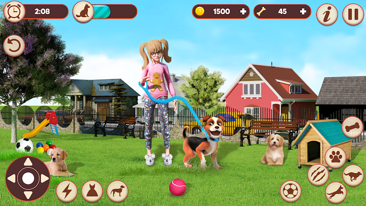 #2. Dog Simulator: Pet Dog Games (Android) By: Iconic Mobile Games