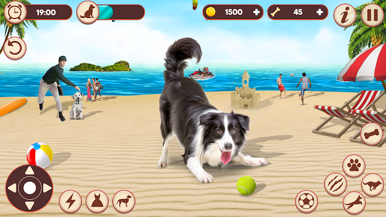 #4. Dog Simulator: Pet Dog Games (Android) By: Iconic Mobile Games