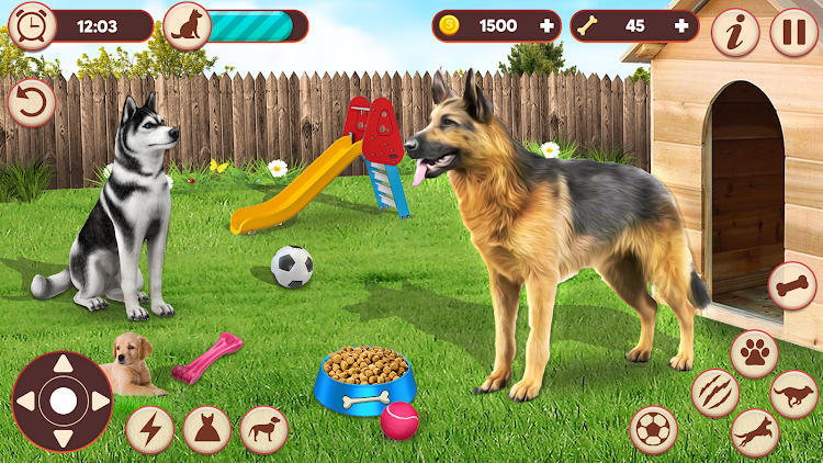 #6. Dog Simulator: Pet Dog Games (Android) By: Iconic Mobile Games