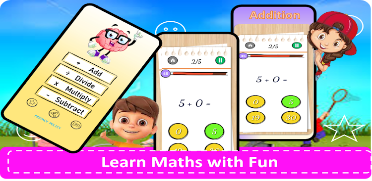 #7. Simple Math - Math Games (Android) By: Drew Neuro