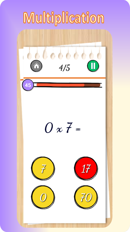 #8. Simple Math - Math Games (Android) By: Drew Neuro