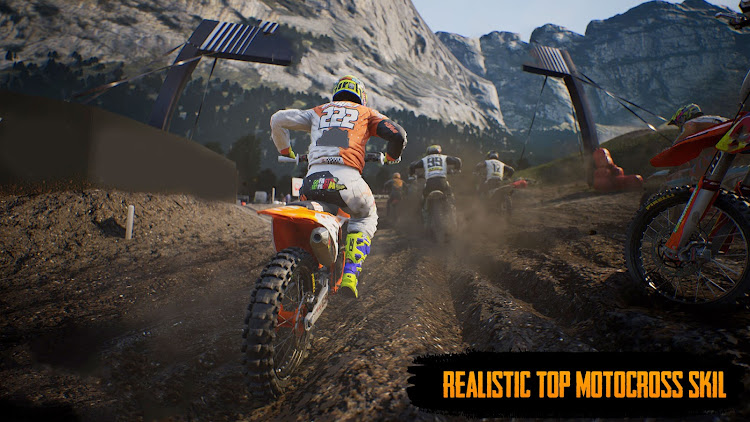 #3. Motocross Stunt Bike Racing 3d (Android) By: Eureka Games Studio