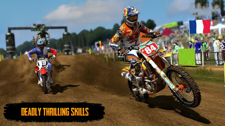 #7. Motocross Stunt Bike Racing 3d (Android) By: Eureka Games Studio