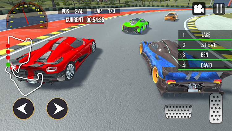 #4. Car Racing Game Car Race (Android) By: TGame-Studio