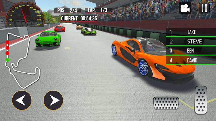 #6. Car Racing Game Car Race (Android) By: TGame-Studio