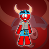 Red Jolly Boy Warrior Rescue icon