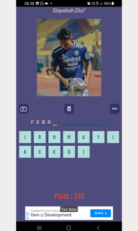 #4. Pemain Persib Bandung 2024 (Android) By: muhammad alfit