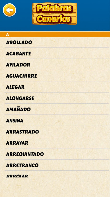 #4. Words from the Canary Islands (Android) By: awara labs