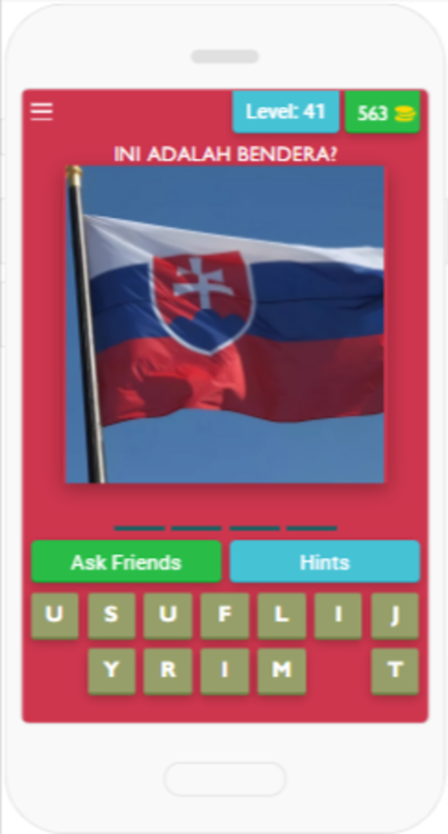 #3. Guess the flag (Android) By: muhammad alfit