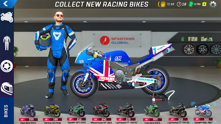 #8. Moto Bike Racing: GT Bike Game (Android) By: GAMEXIS