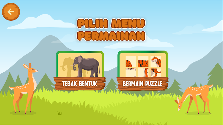 #3. Puzzle Hewan Darat (Android) By: Qreatif