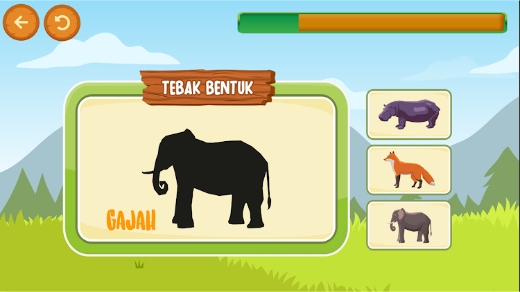 #4. Puzzle Hewan Darat (Android) By: Qreatif