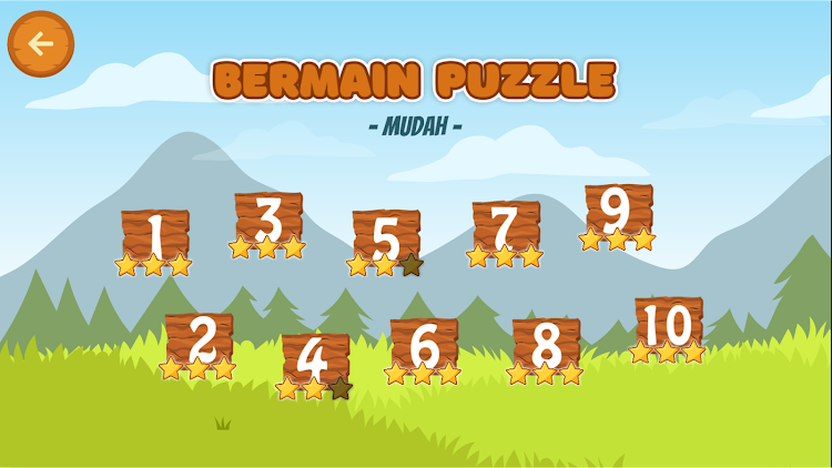 #5. Puzzle Hewan Darat (Android) By: Qreatif