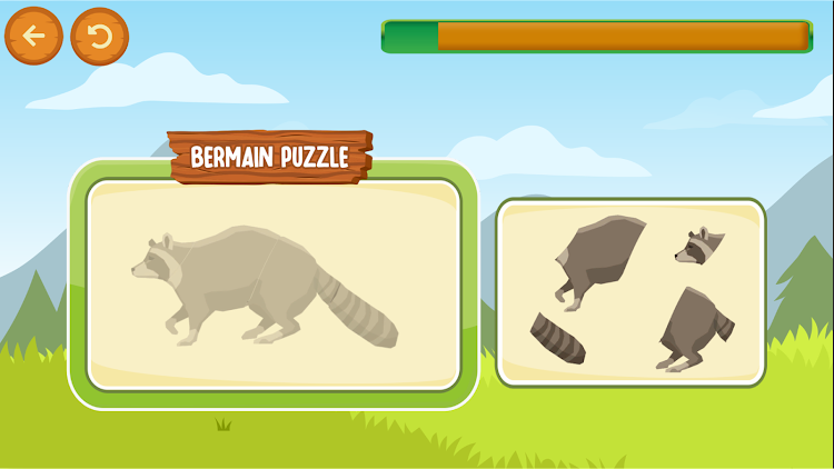 #6. Puzzle Hewan Darat (Android) By: Qreatif