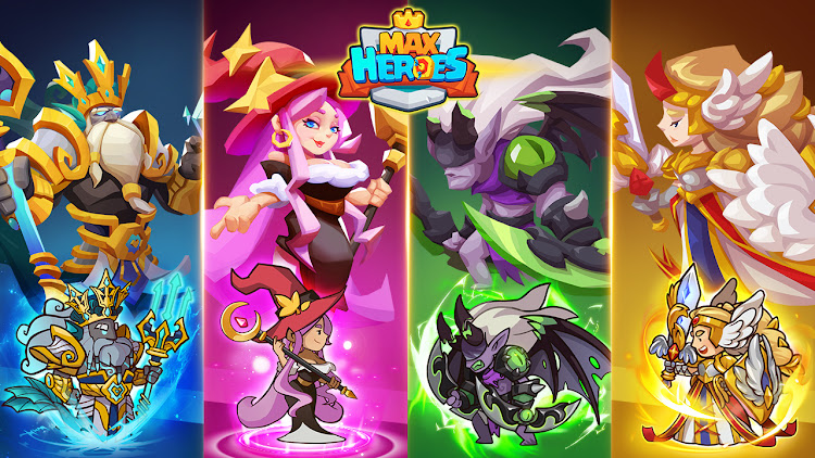 #8. Maxheroes : Casual Idle RPG (Android) By: Maxheroes Games