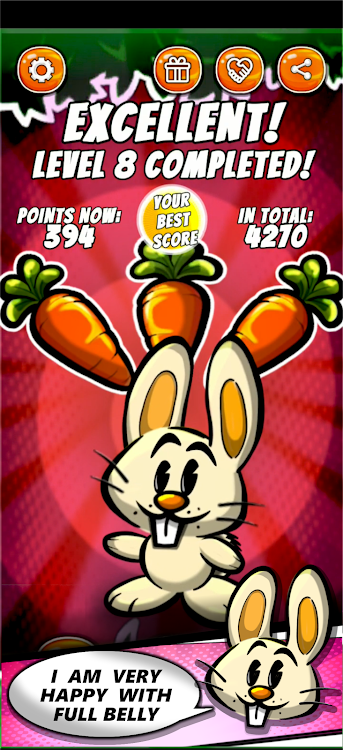 #3. Funny Bunny Maze (Android) By: Giraffe Games Studio