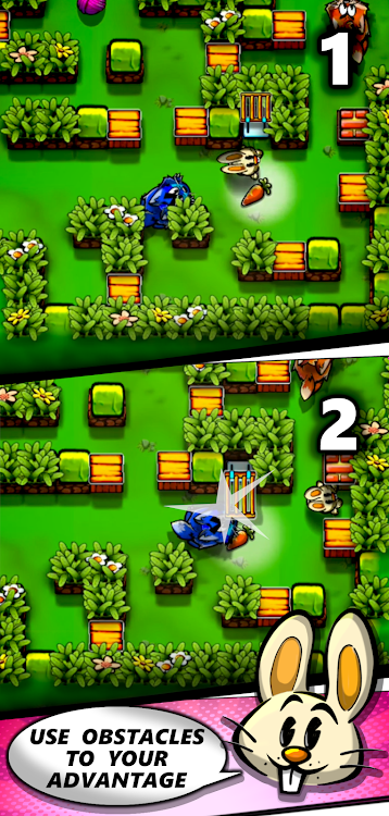 #8. Funny Bunny Maze (Android) By: Giraffe Games Studio