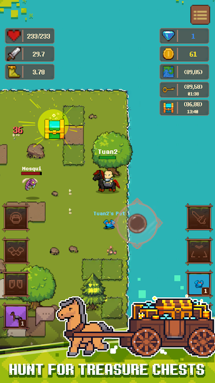 #5. Treasure Hunter - Survival (Android) By: Mega Combat Studio