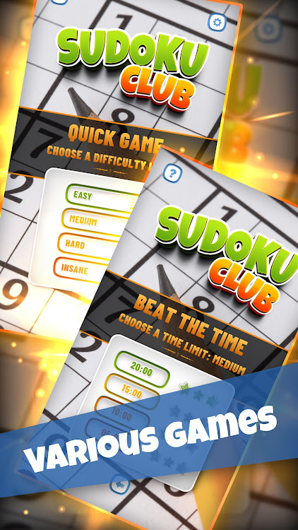 #2. Sudoku Club - Online Puzzle (Android) By: Digital Rebel Games