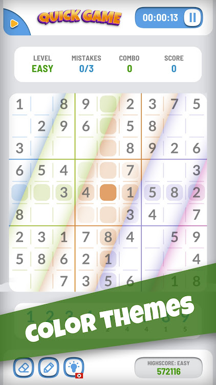 #6. Sudoku Club - Online Puzzle (Android) By: Digital Rebel Games