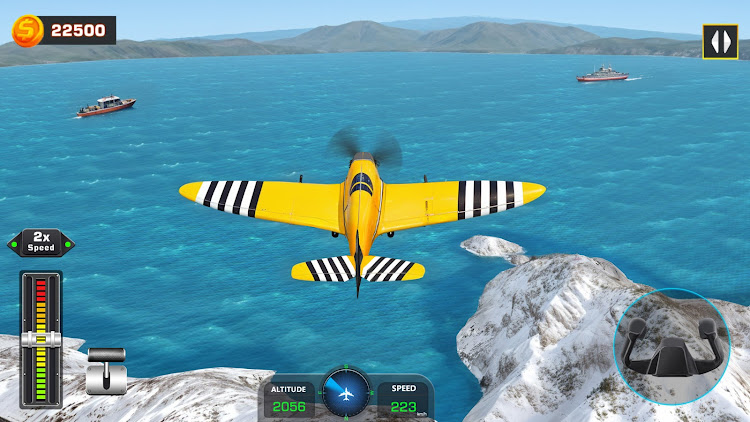 #2. Flying Simulator Pilot Game 3D (Android) By: Play Stove