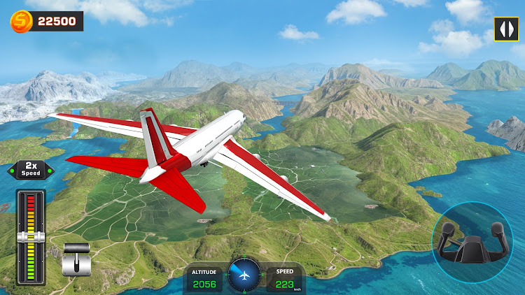 #4. Flying Simulator Pilot Game 3D (Android) By: Play Stove