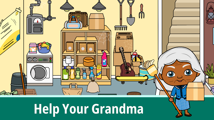 #5. My Tizi Town Grandparents Home (Android) By: Tizi Town Games