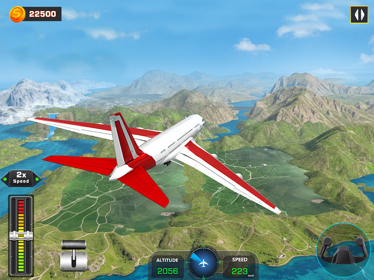 #8. Flying Simulator Pilot Game 3D (Android) By: Play Stove