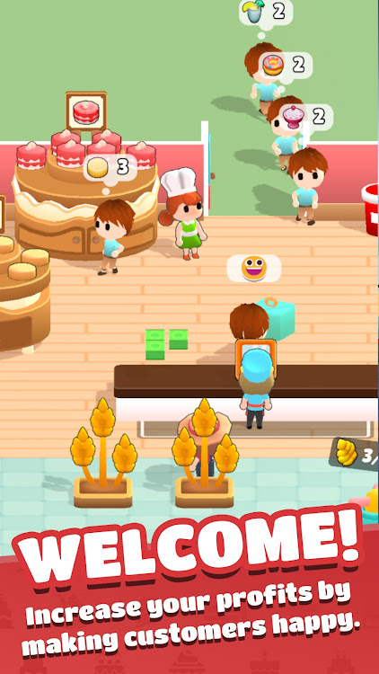 #8. My Cake Shop: Bake & Serve (Android) By: Kyoso Interactive