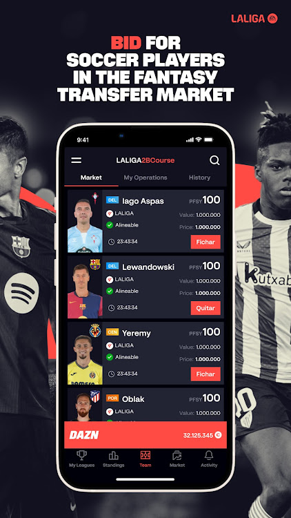 #5. LALIGA FANTASY: Soccer Manager (Android) By: La Liga Nacional de Fútbol Profesional