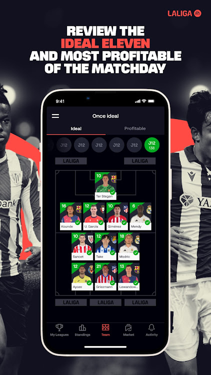 #6. LALIGA FANTASY: Soccer Manager (Android) By: La Liga Nacional de Fútbol Profesional