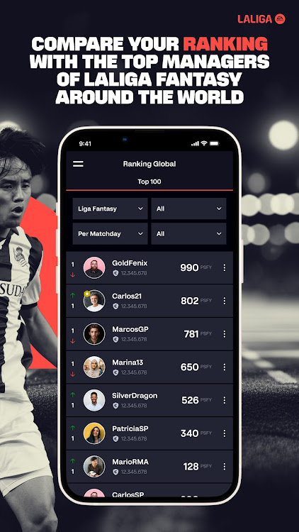 #7. LALIGA FANTASY: Soccer Manager (Android) By: La Liga Nacional de Fútbol Profesional