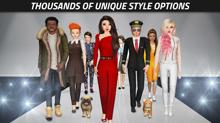 #5. Avakin Life - 3D Virtual World (Android) By: Lockwood Publishing Ltd