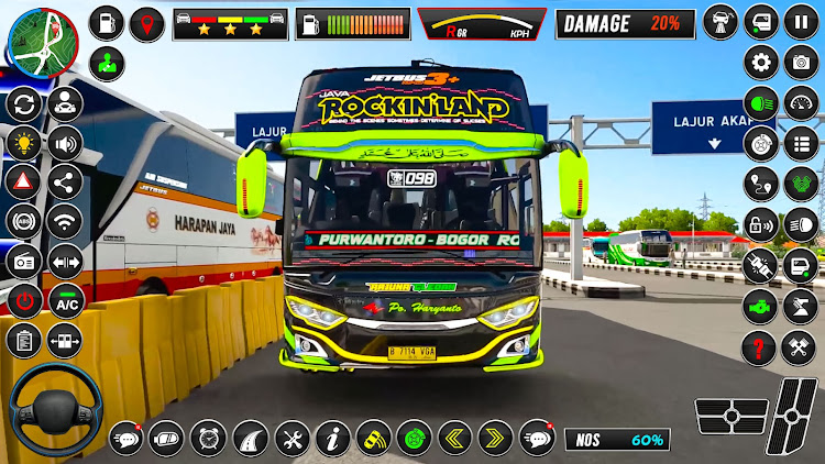 #10. Modern Bus Simulator: Euro Bus (Android) By: Games Tooist