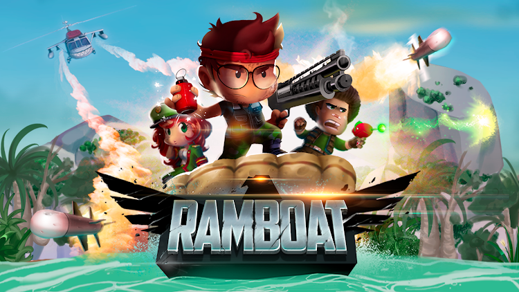 #6. Ramboat - Offline Action Game (Android) By: Viva Games Studios