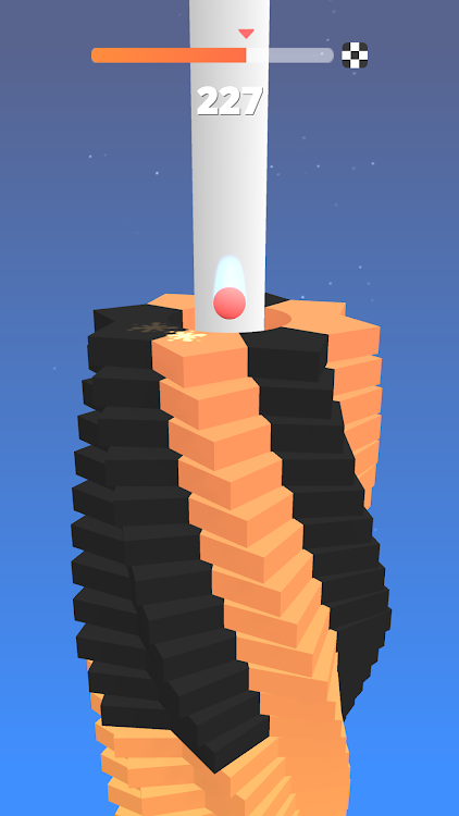 #6. Stack Ball Master (Android) By: Busy Gamers