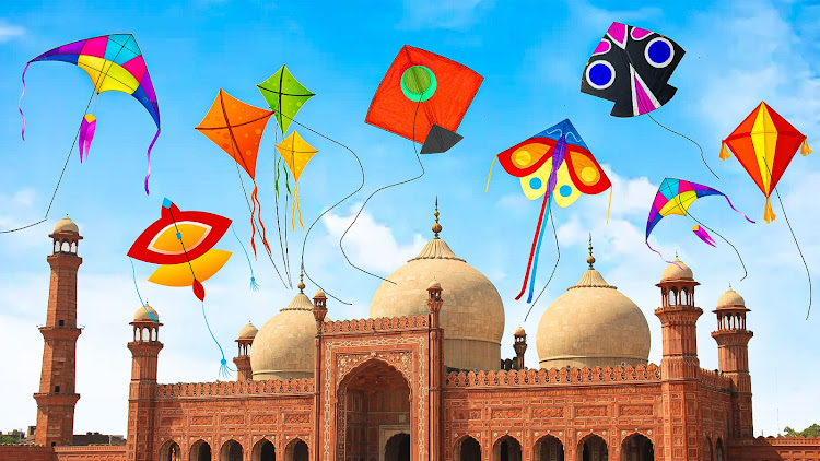 #6. Kite Flying Basant Kite Games (Android) By: Glory Games Studio