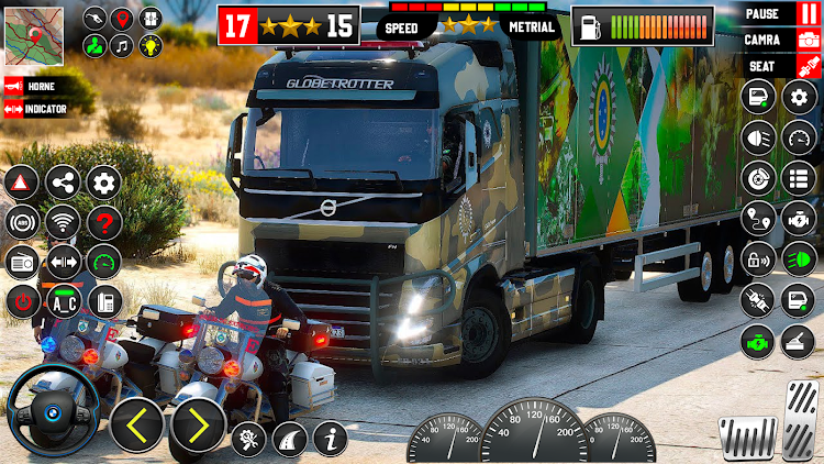 #3. Army Truck Simulator Game 2024 (Android) By: Games Coder